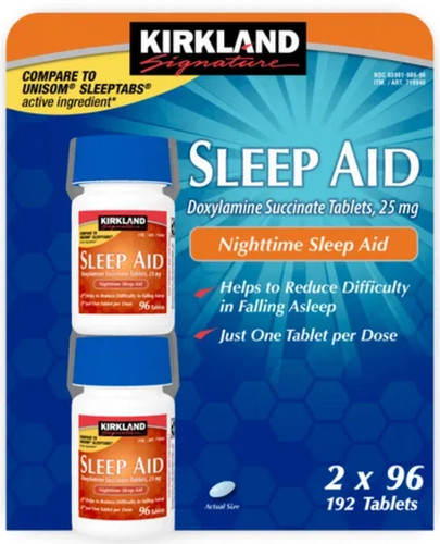 Kirkland signature sleep aid - kirkland,