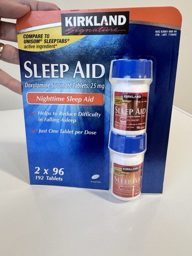 Kirkland sleep aid doxylamine - kirkland,